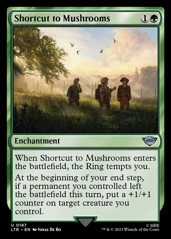 Shortcut to Mushrooms Magic The Gathering