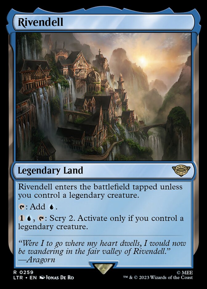 Rivendell Magic The Gathering