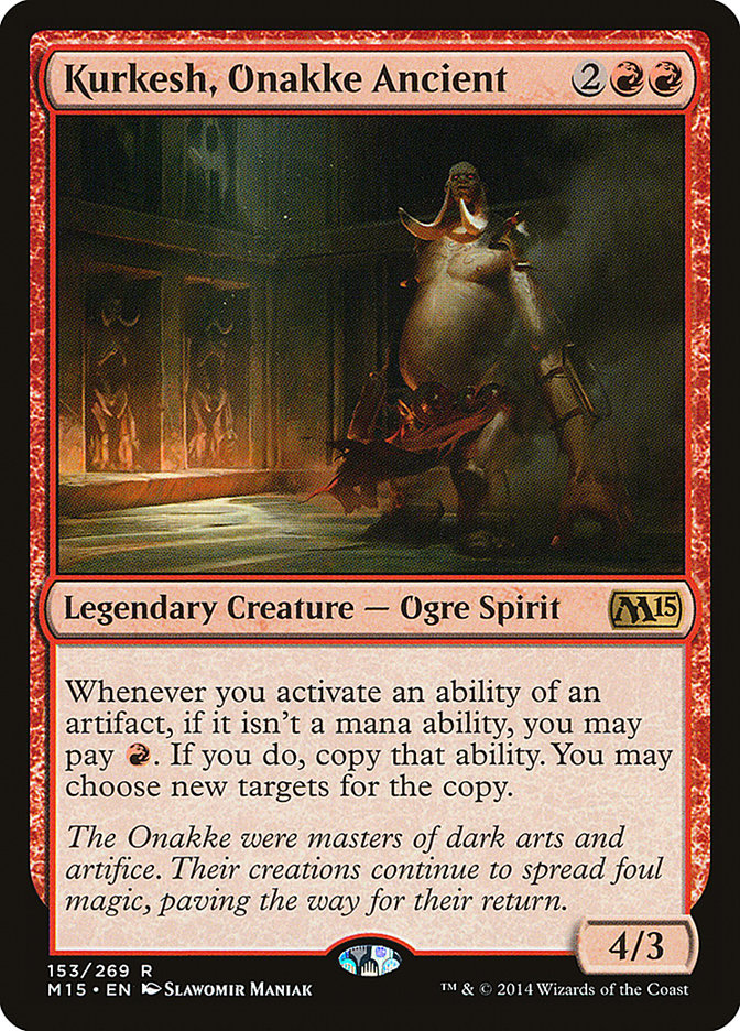 Kurkesh, Onakke Ancient Magic The Gathering