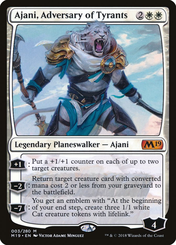 Ajani, Adversary of Tyrants Magic The Gathering