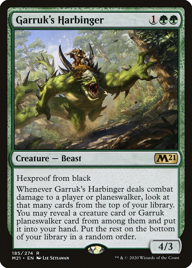 Garruk's Harbinger Magic The Gathering