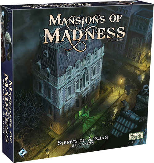 Mansions of Madness Streets of Arkham Expansion Armchair Generals