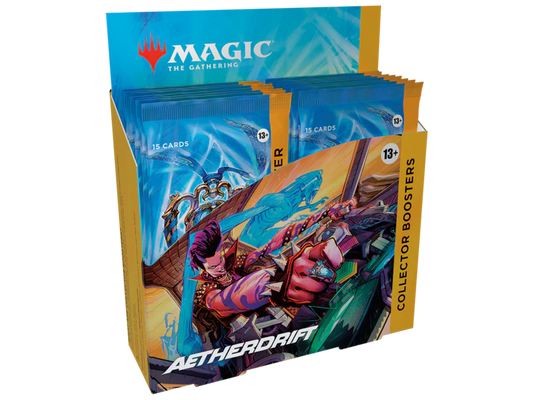 MTG Aetherdrift: Collector Booster Box Magic The Gathering