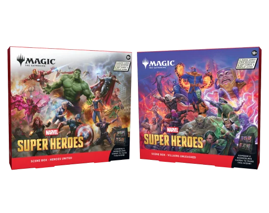 MTG Marvel Superheroes: Scene Boxes Armchair Generals