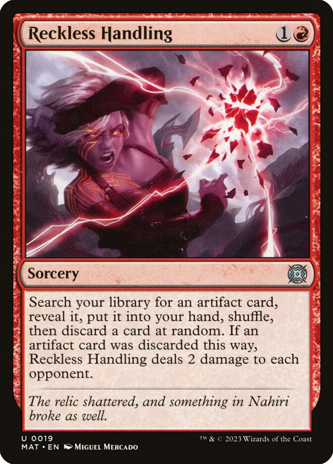 Reckless Handling Magic The Gathering