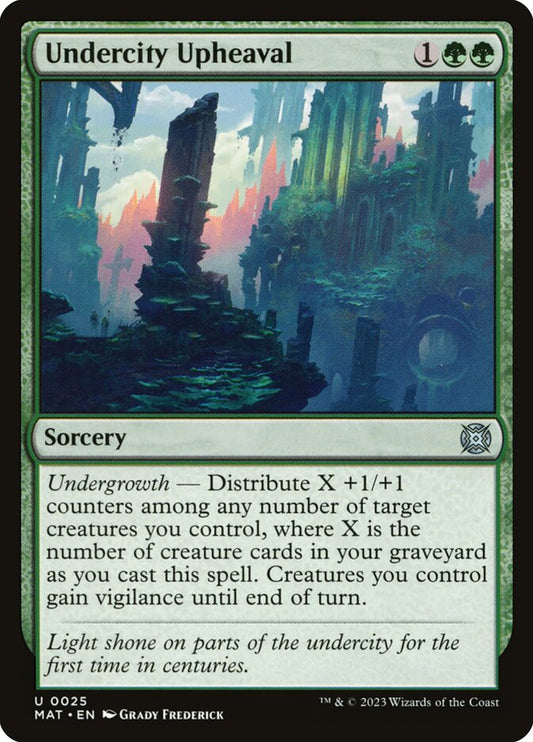 Undercity Upheaval Magic The Gathering