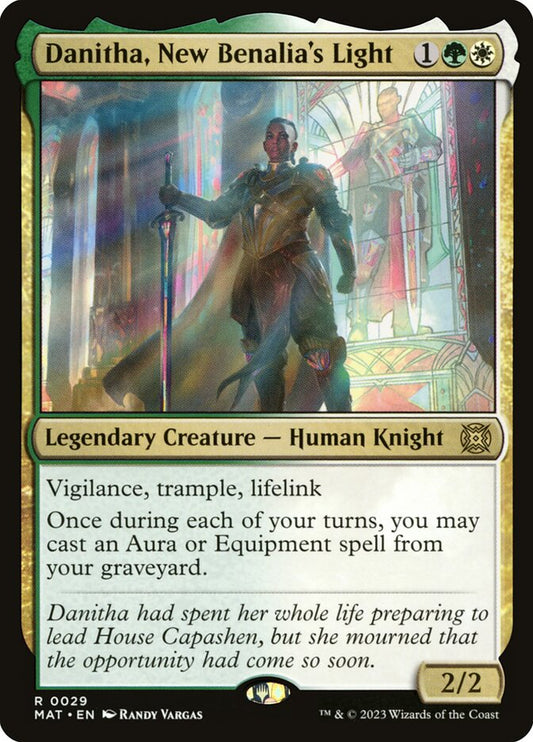 Danitha, New Benalia's Light Magic The Gathering