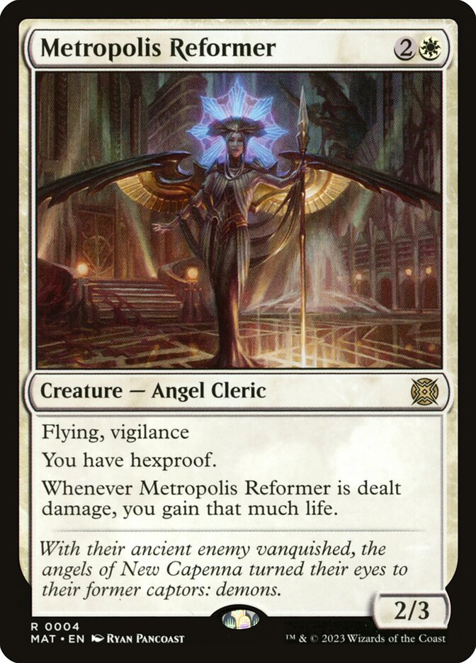 Metropolis Reformer Magic The Gathering