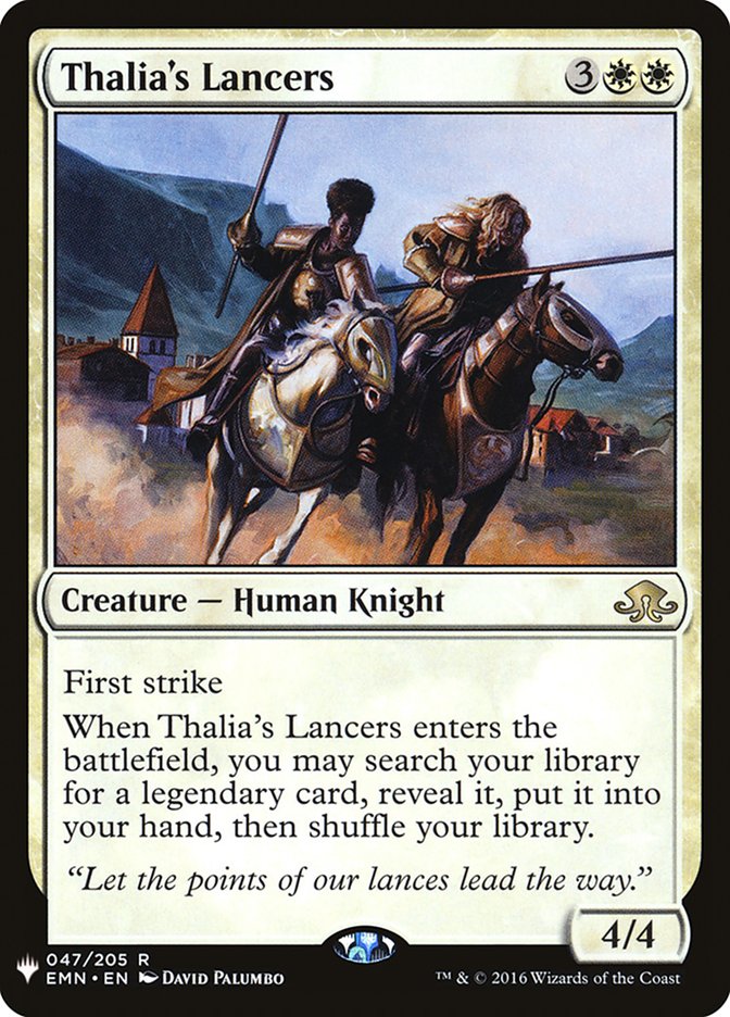 Thalia's Lancers Magic The Gathering