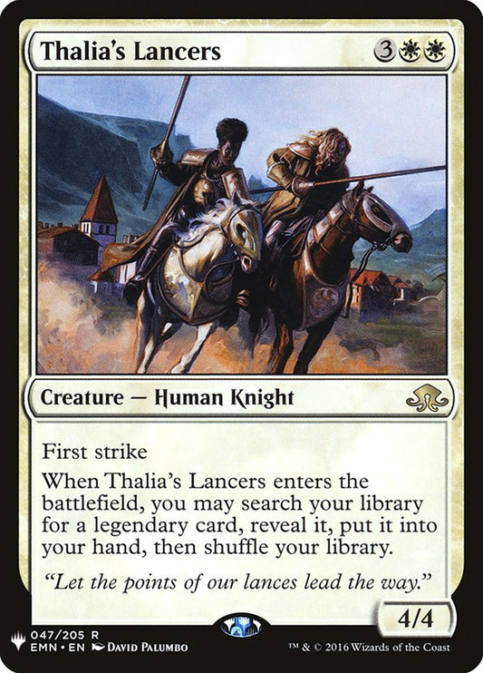 Thalia's Lancers Magic The Gathering