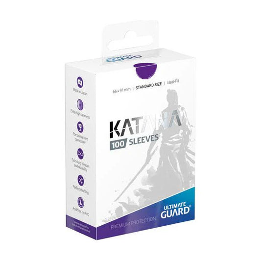 Ultimate Guard Katana Sleeves Standard Size Purple (100) Ultimate Guard Katana