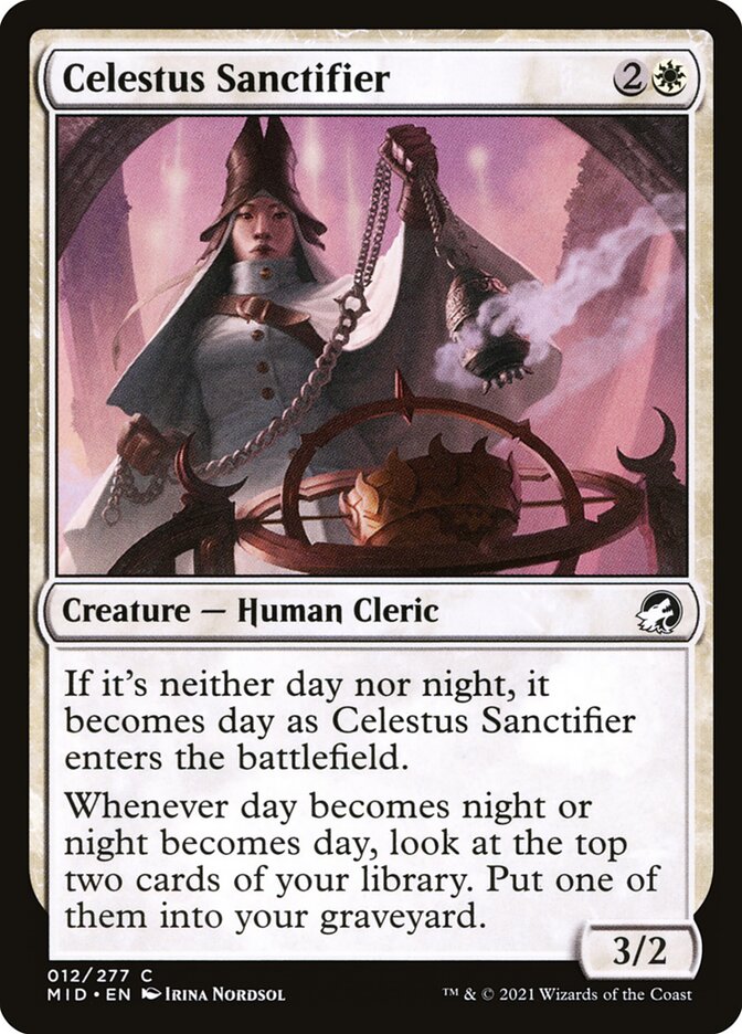 Celestus Sanctifier Magic The Gathering