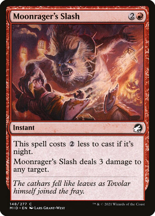 Moonrager's Slash Magic The Gathering