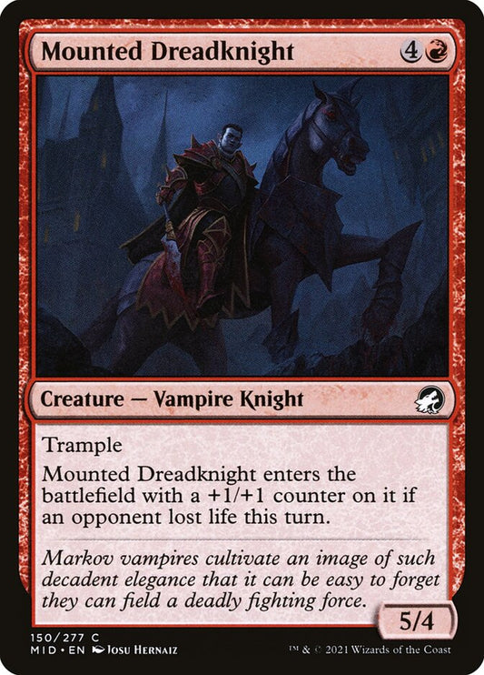 Mounted Dreadknight Magic The Gathering