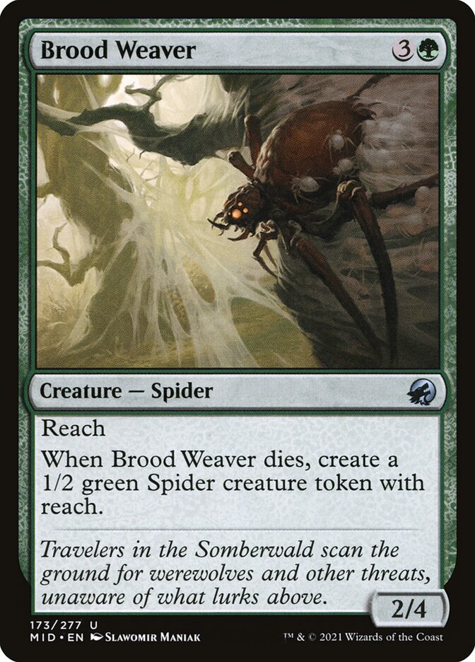 Brood Weaver Magic The Gathering