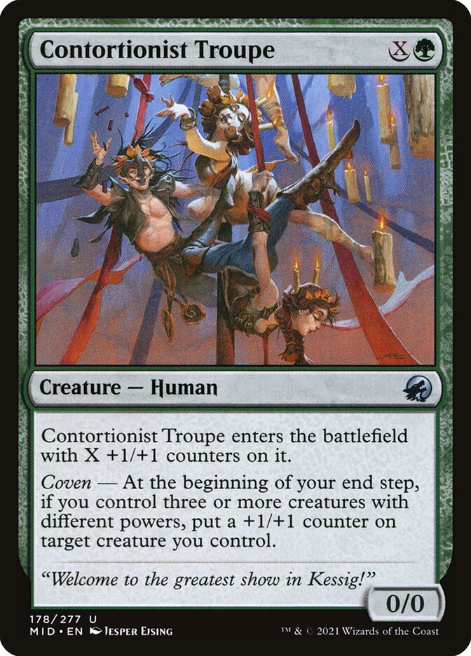 Contortionist Troupe Magic The Gathering