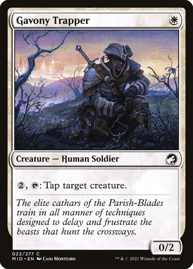 Gavony Trapper Magic The Gathering