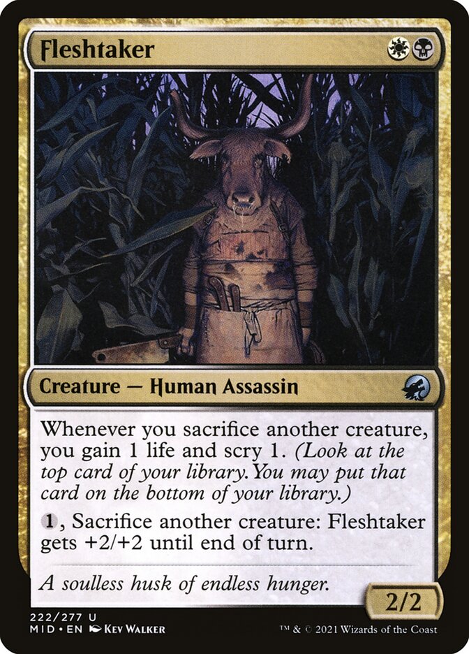 Fleshtaker Magic The Gathering