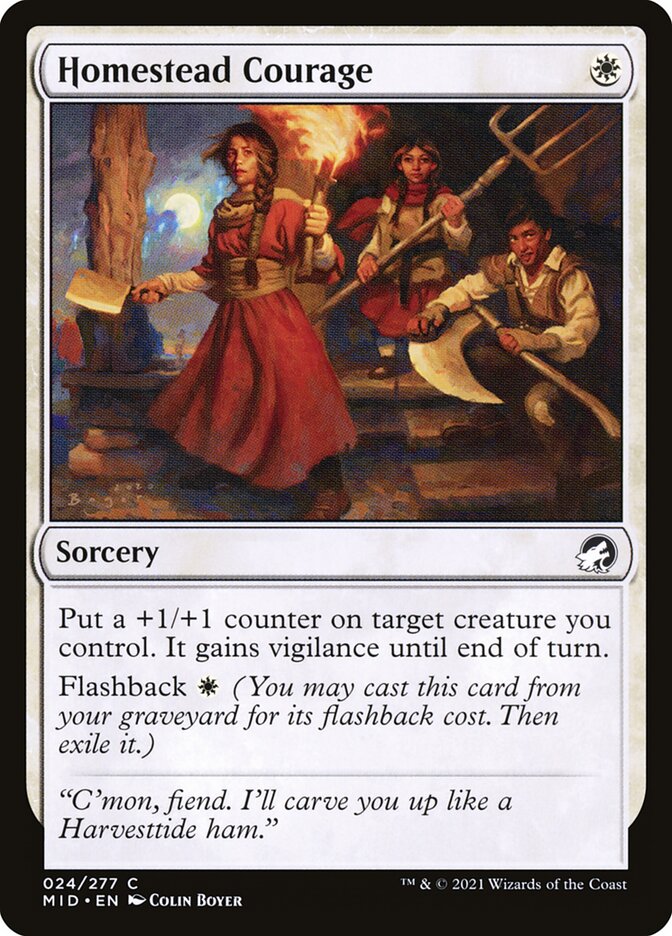 Homestead Courage Magic The Gathering