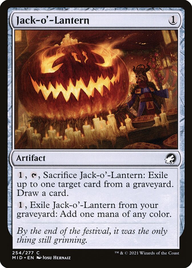 Jack-o'-Lantern Magic The Gathering