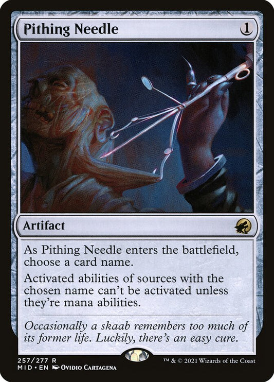 Pithing Needle Magic The Gathering