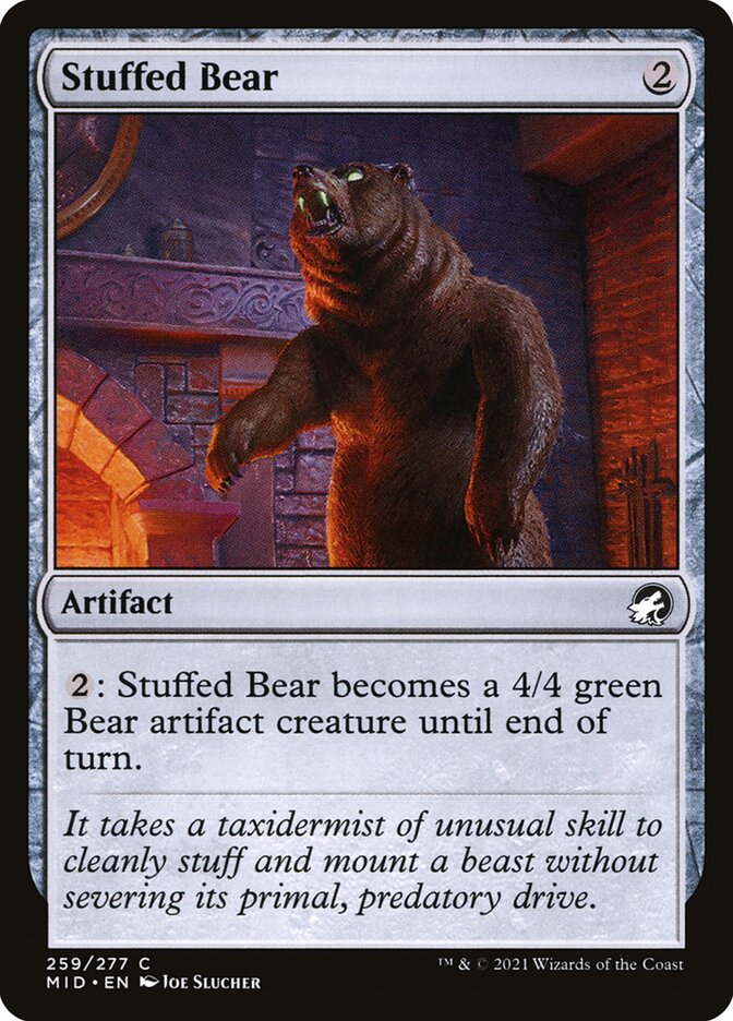 Stuffed Bear Magic The Gathering