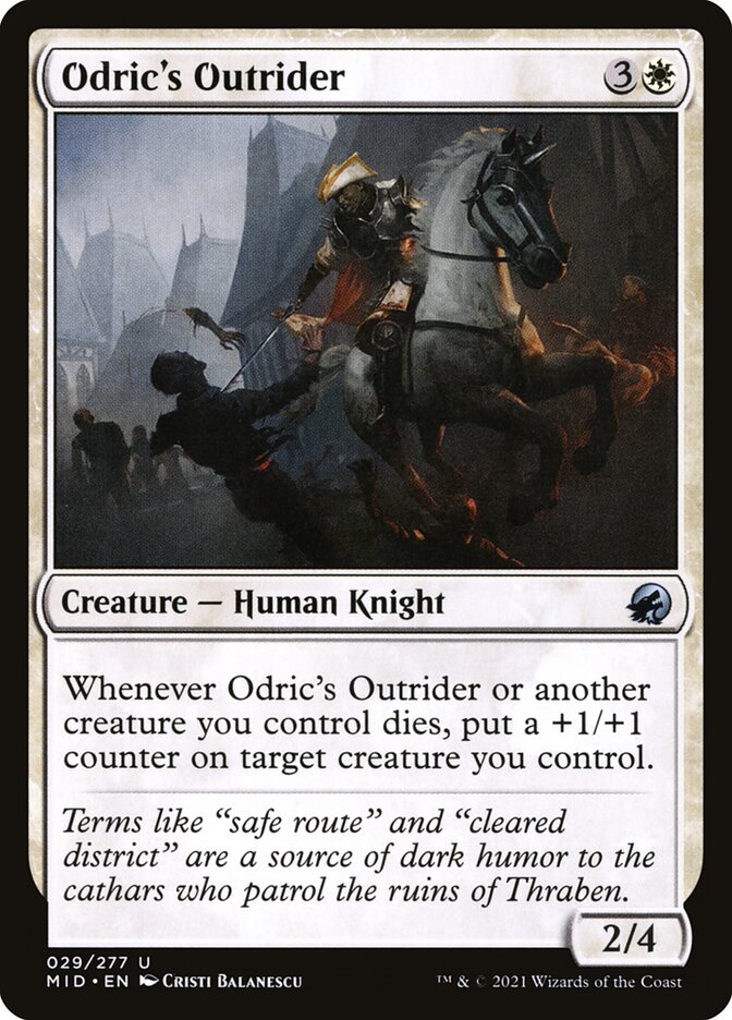 Odric's Outrider Magic The Gathering