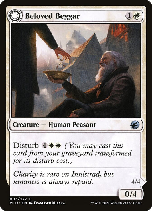 Beloved Beggar // Generous Soul Magic The Gathering