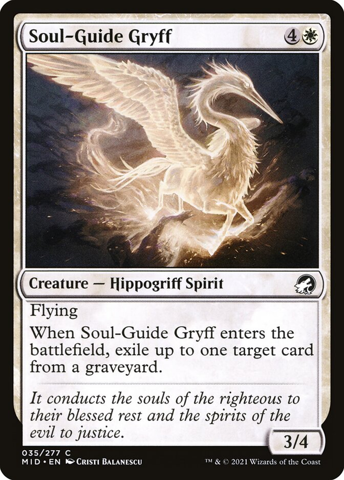 Soul-Guide Gryff Magic The Gathering