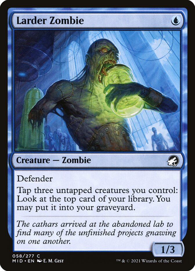 Larder Zombie Magic The Gathering