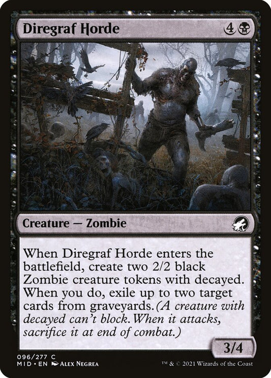 Diregraf Horde Magic The Gathering