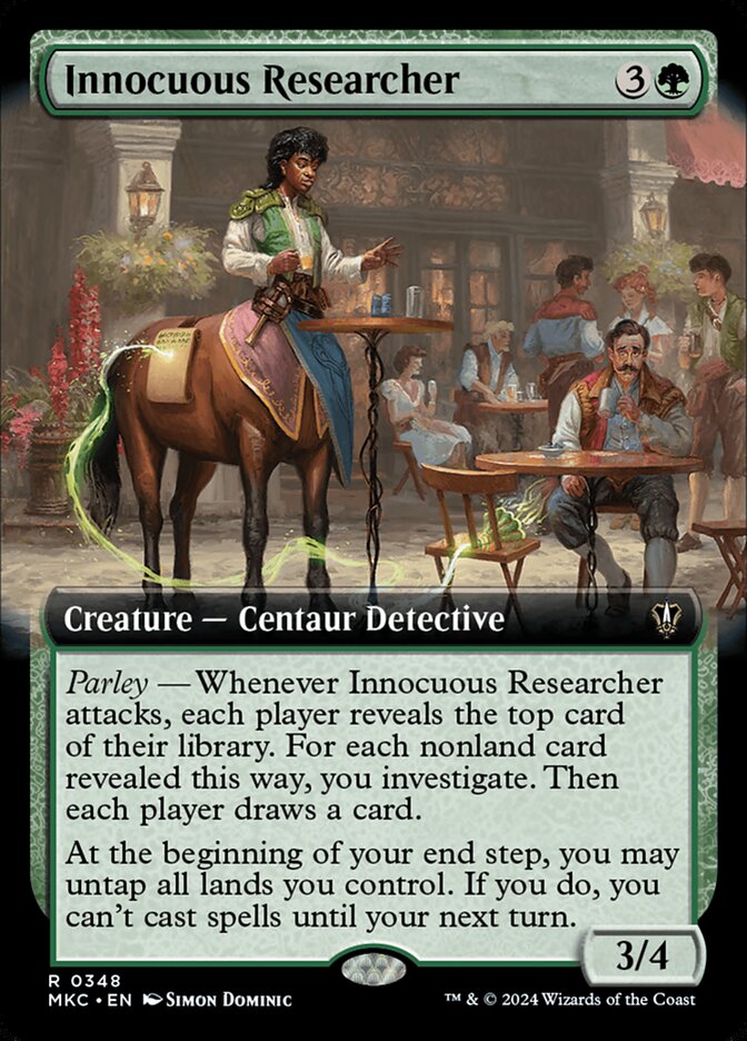 Innocuous Researcher (Extended) Magic The Gathering