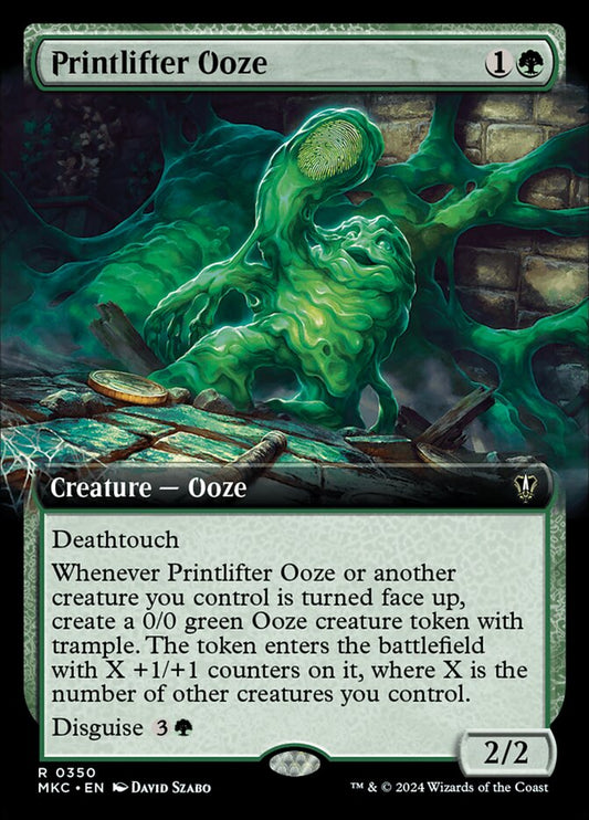 Printlifter Ooze (Extended) Magic The Gathering