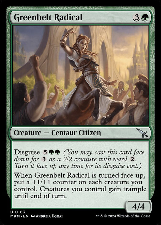 GreenBelt Radical (Foil) Magic The Gathering