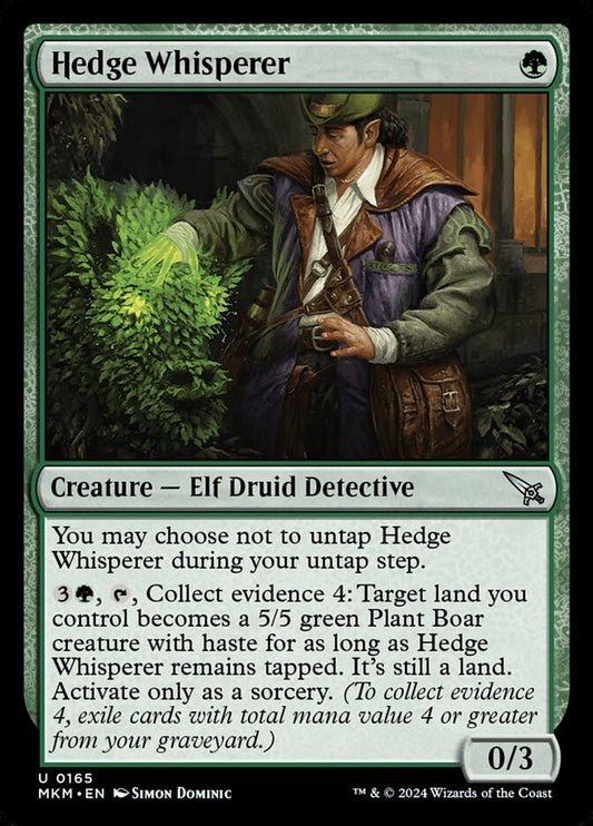 Hedge Whisperer Magic The Gathering