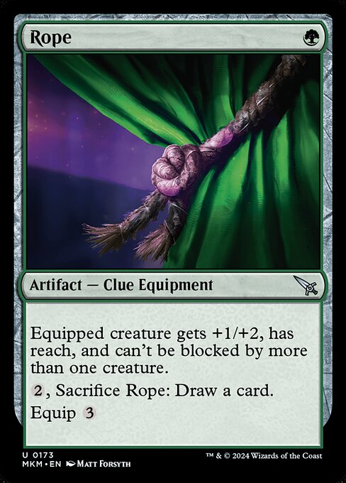 Rope (Foil) Magic The Gathering