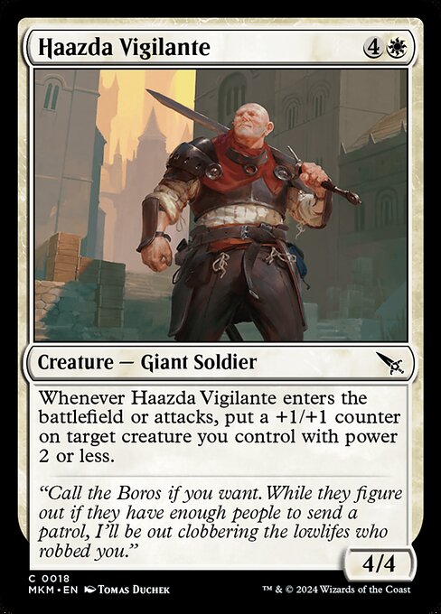 Haazda Vigilante Magic The Gathering