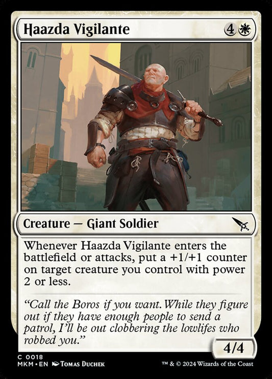 Haazda Vigilante (Foil) Magic The Gathering