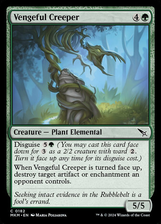 Vengeful Creeper Magic The Gathering