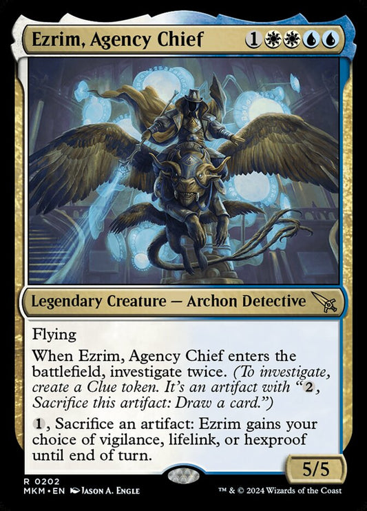 Ezrim, Agency Chief (Foil) Magic The Gathering