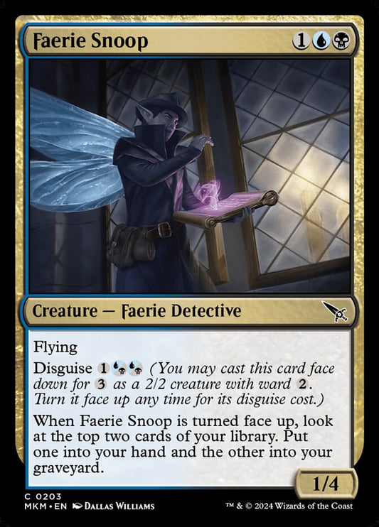 Faerie Snoop Magic The Gathering