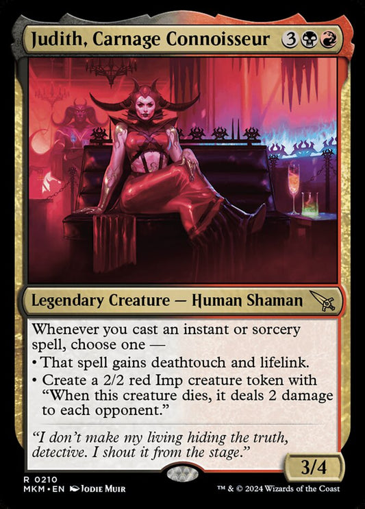 Judith, Carnage Connoisseur Magic The Gathering