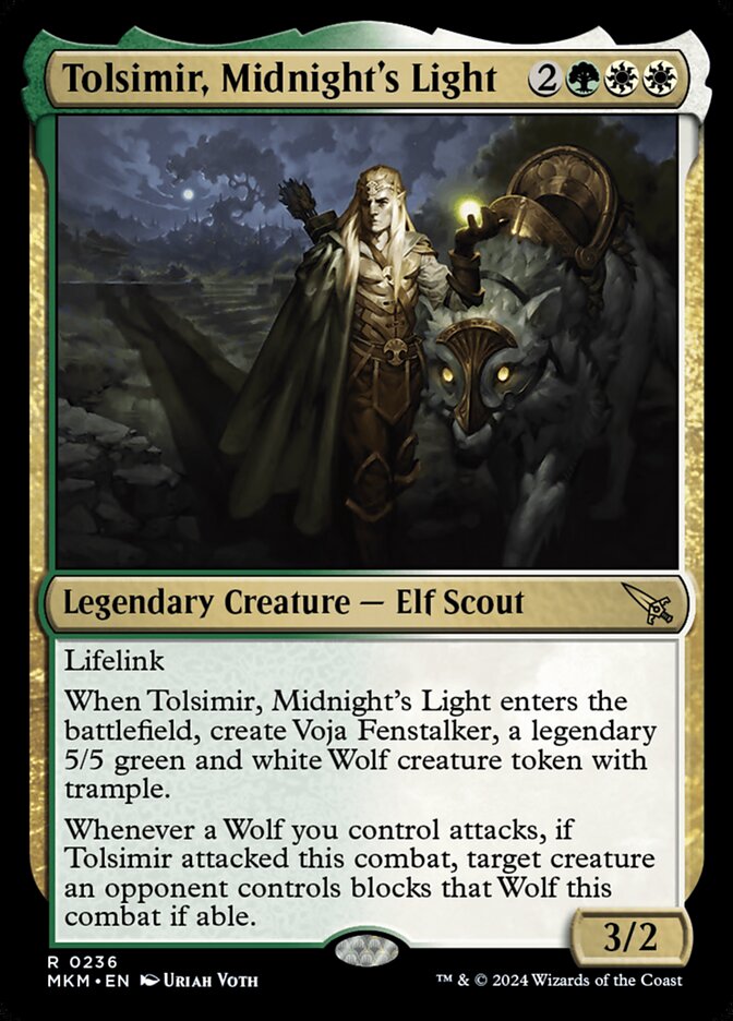 Tolsimir, Midnight's Light (Foil) Magic The Gathering