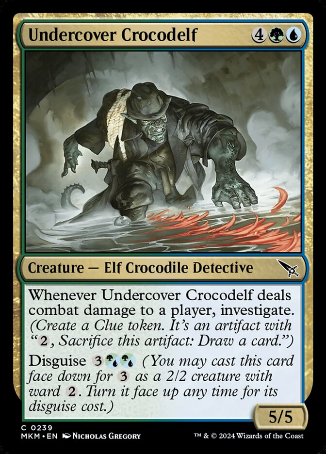Undercover Crocodelf Magic The Gathering