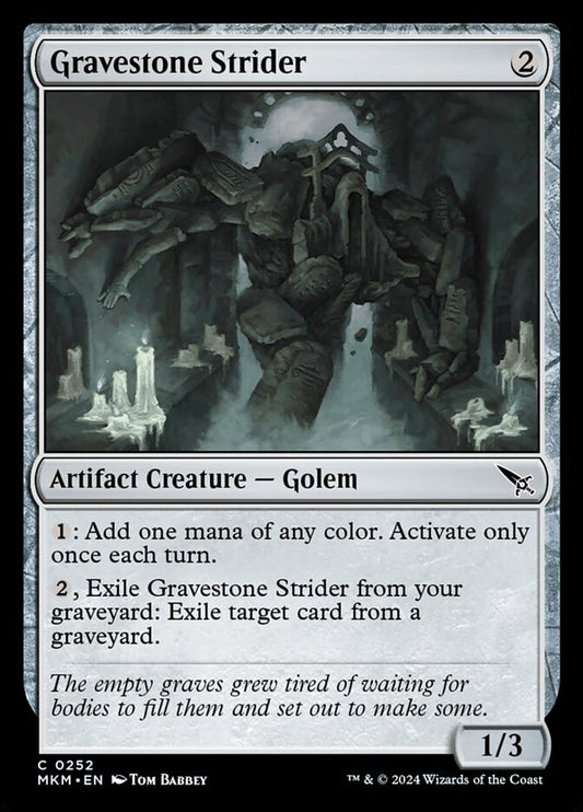 Gravestone Strider Magic The Gathering