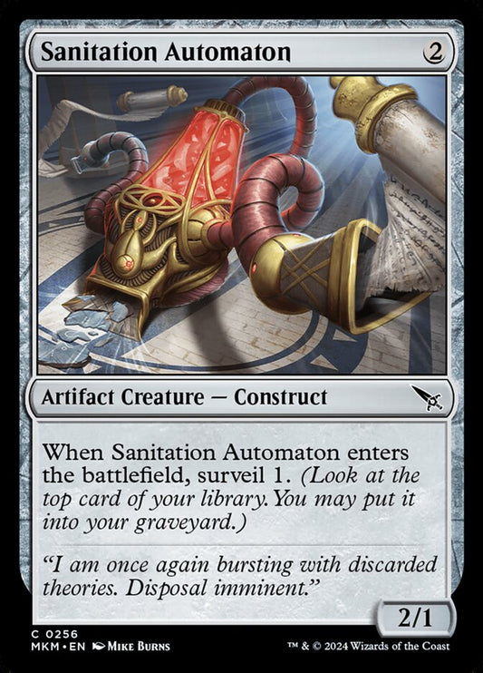 Sanitation Automaton Magic The Gathering