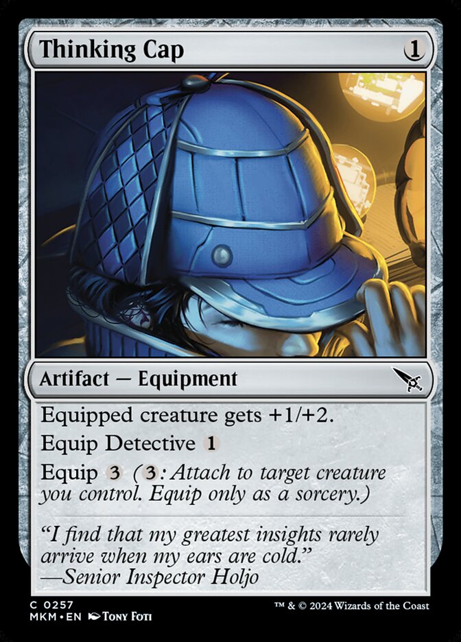 Thinking Cap (Foil) Magic The Gathering