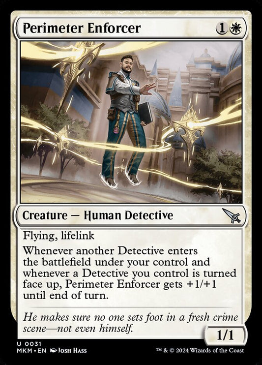 Perimeter Enforcer (Foil) Magic The Gathering