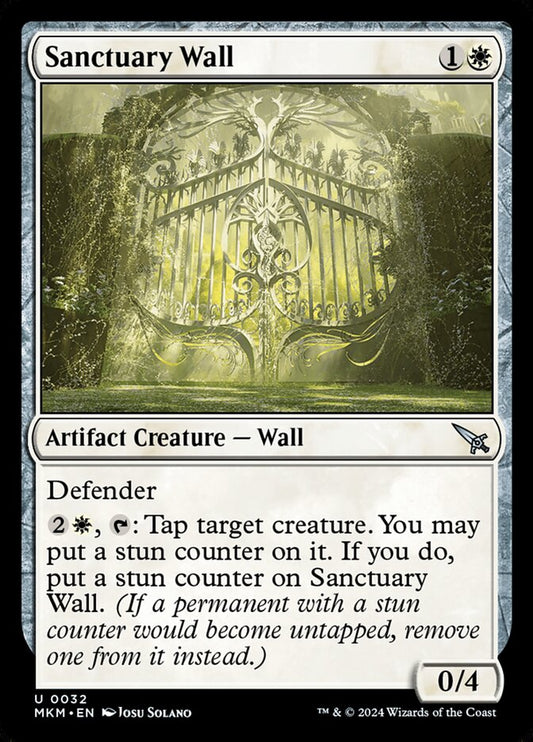 Sanctuary Wall Magic The Gathering