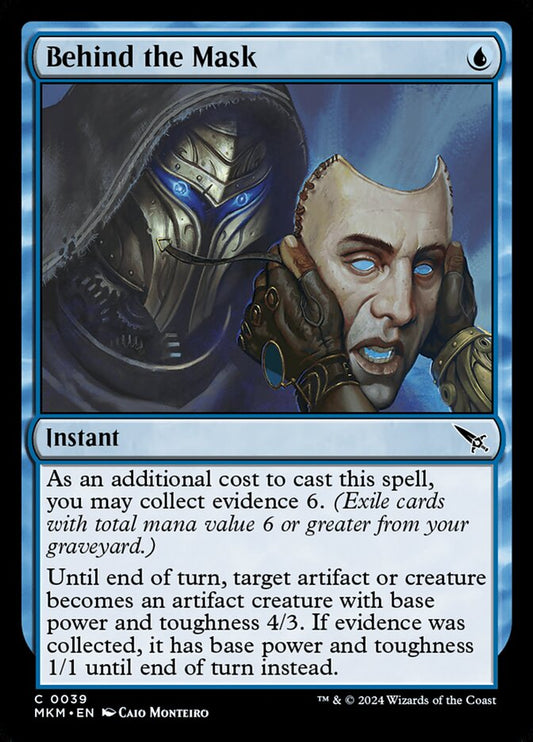 Behind the Mask Magic The Gathering